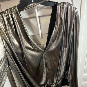 NWT metallic body suit